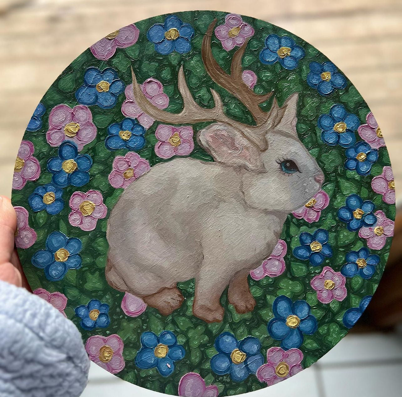 Jackalope Spring - Original Painting